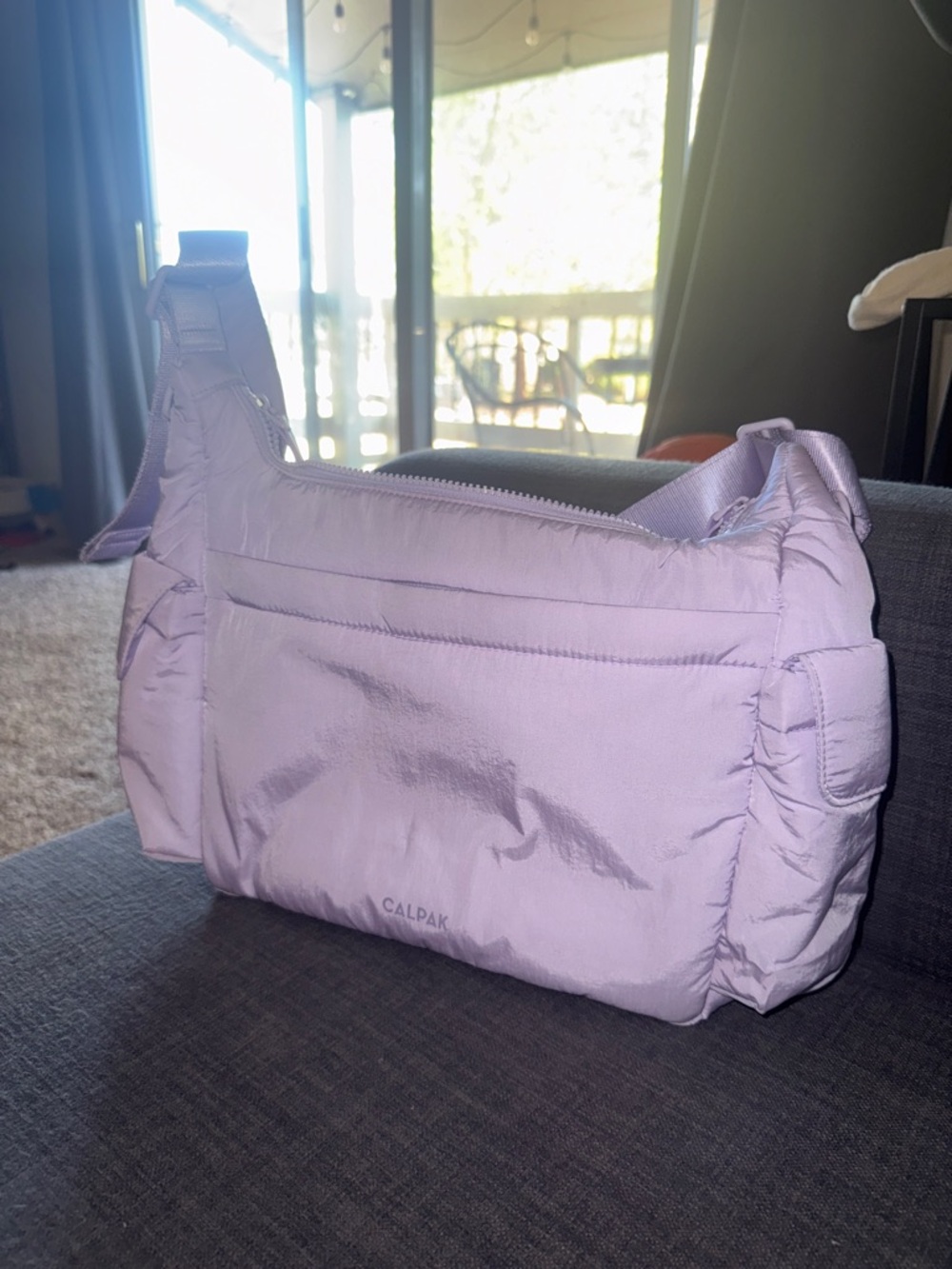 Calpak Crossbody Diaper Bag in Orchid - Picture 7 of 10